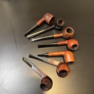 Lot of 7  Vintage Estate Pipes Excellent Condition